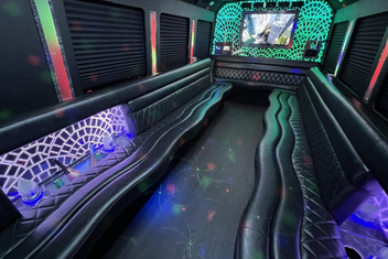 Pomona Limo Bus Interior