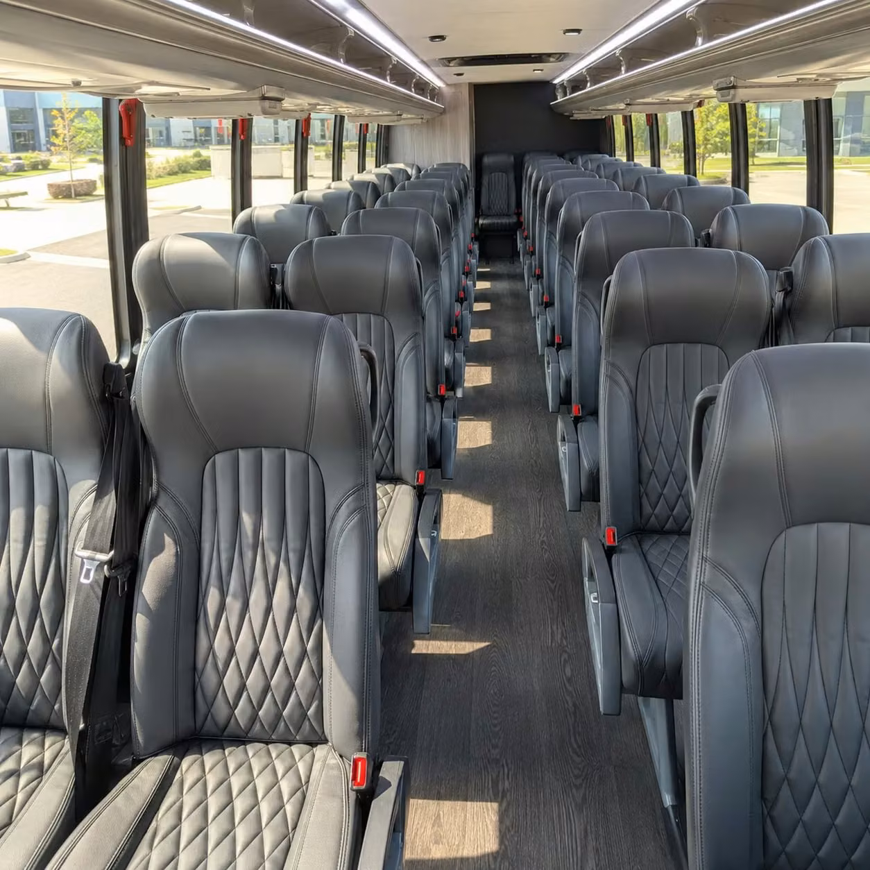 25 passenger minibus inside