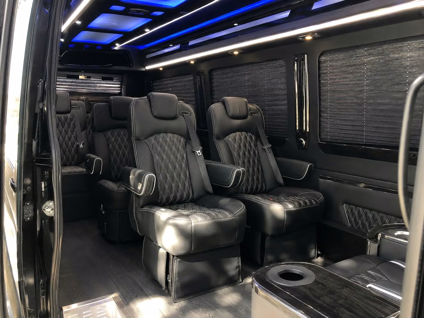 sprinter van with driver interior